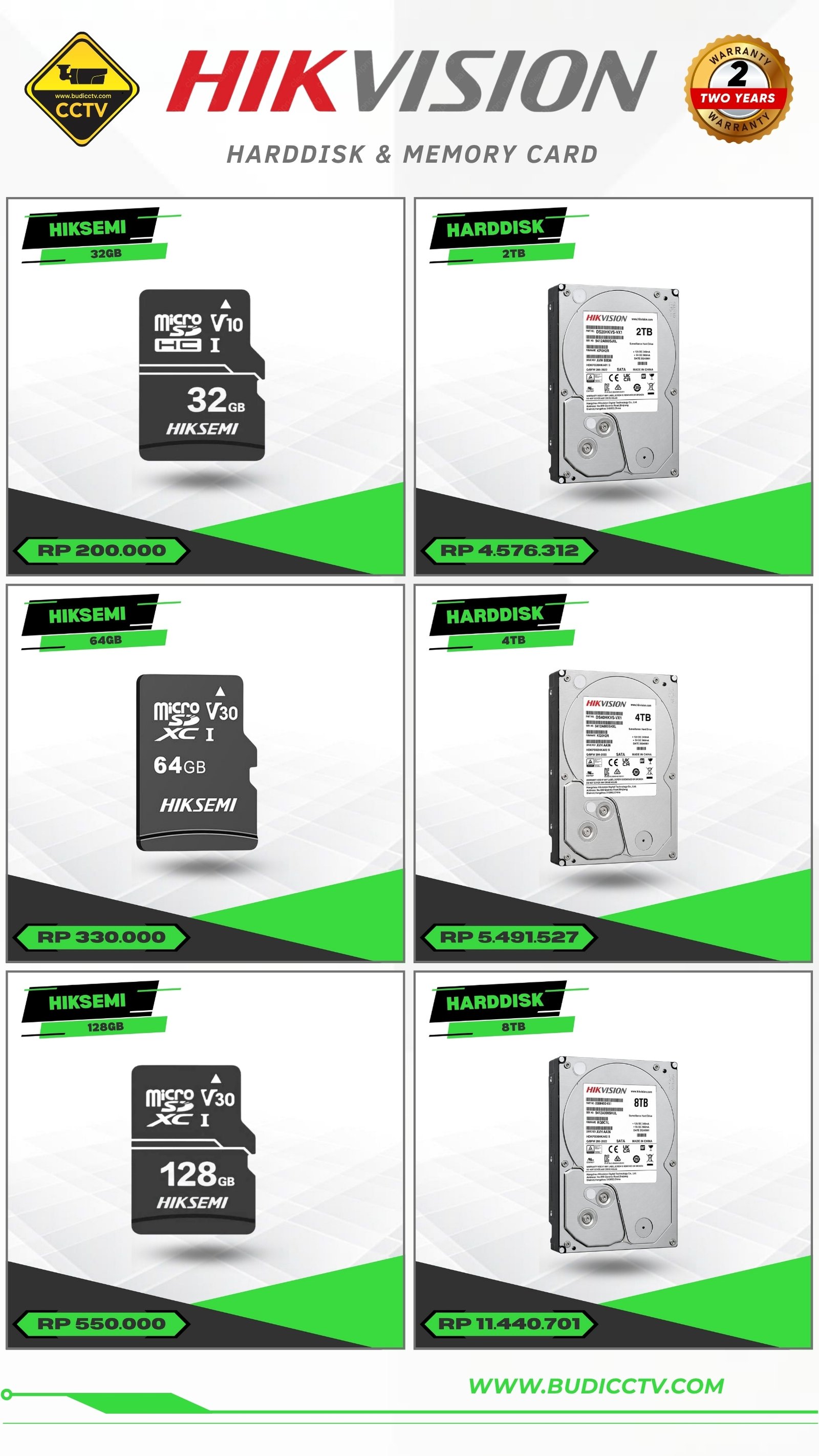 Harga 4 - Budi CCTV