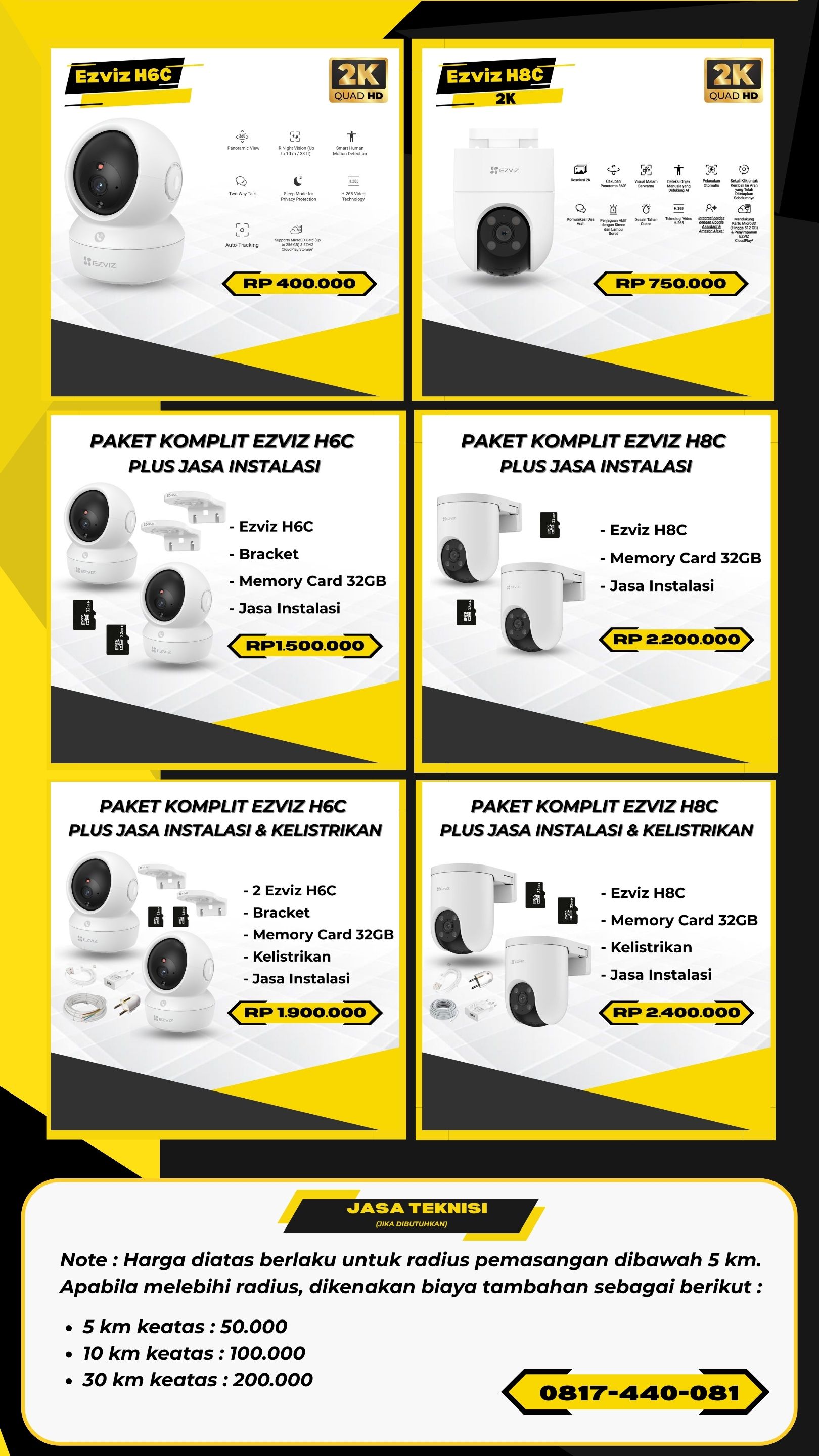 Harga 1 - Budi CCTV