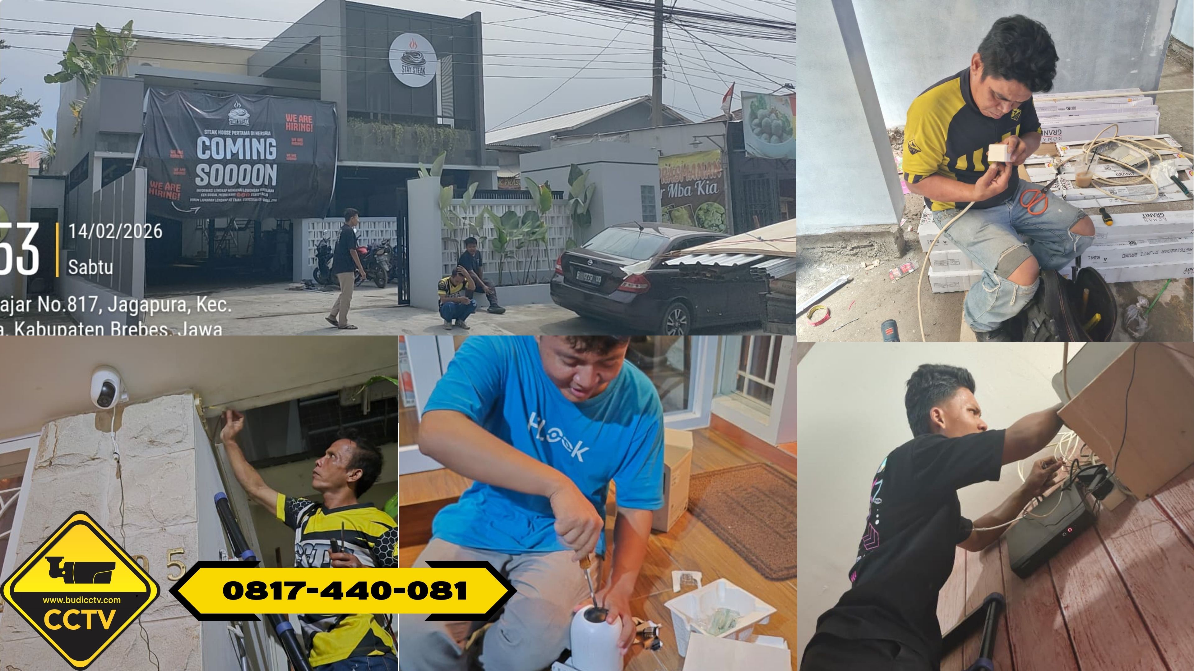 Jasa Pasang CCTV Profesional di Tegal, Slawi dan Brebes