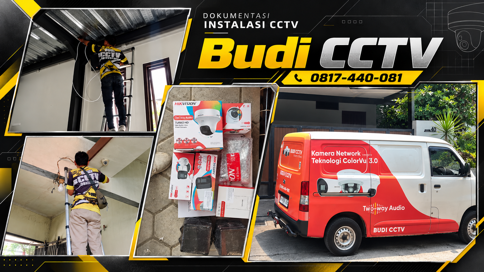 Instalasi CCTV Hikvision Pekalongan untuk Keamanan Rumah