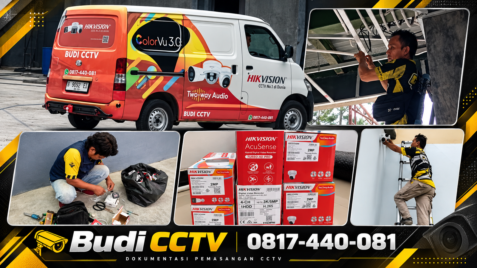 Pemasangan CCTV Hikvision Cirebon untuk Sistem Pengawasan Gudang
